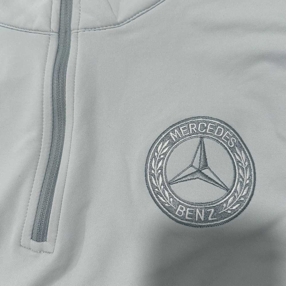 Peter Millar Light Gray Pullover - image 2